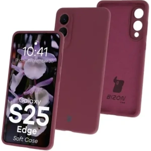 Hurtownia GSM - Bizon Soft Case Samsung Galaxy S25 Edge dunkel lila - BIZ9561 - {ean13} - Hurt