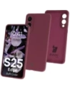 Hurtownia GSM - Silikonowe etui Bizon Soft Case do Samsung Galaxy S25 Edge ciemnofioletowe - BIZ9561 - {ean13} - Hurt