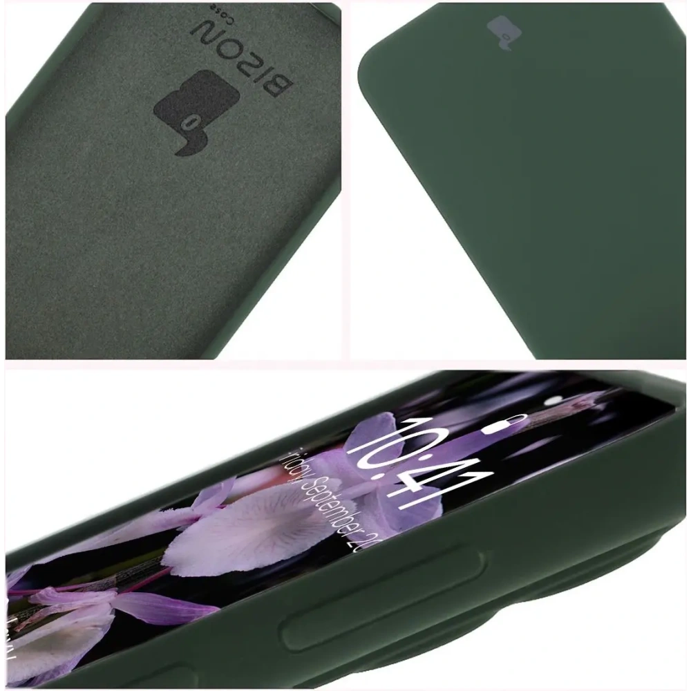 Hurtownia GSM - Silikonowe etui Bizon Soft Case do Samsung Galaxy S25 Edge ciemnozielone - BIZ9562 - {ean13} - Hurt