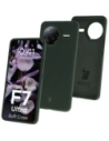 Silikonowe etui Bizon Soft Case do Xiaomi POCO F7 Ultra ciemnozielone