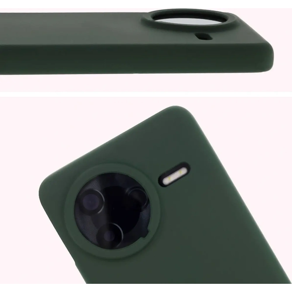 Hurtownia GSM - Silikonowe etui Bizon Soft Case do Xiaomi POCO F7 Ultra ciemnozielone - BIZ9566 - {ean13} - Hurt