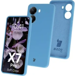 Hurtownia GSM - Silikonowe etui Bizon Soft Case do Xiaomi POCO X7 Pro niebieskie - BIZ9569 - {ean13} - Hurt