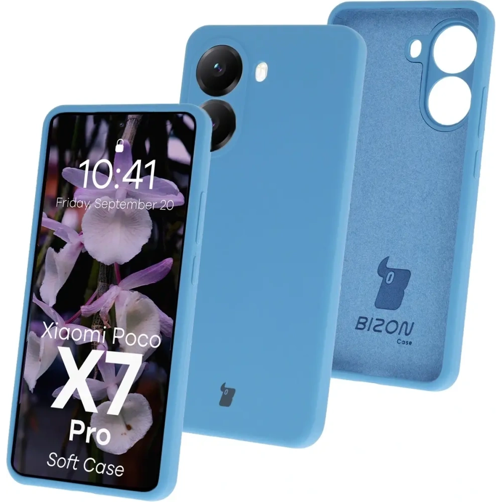 Wholesale Bizon Soft Case Xiaomi POCO X7 Pro blue - BIZ9569 - {ean13} - Hurt