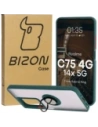 Hurtownia GSM - Bizon Case Hybrid Ring Realme C75 4G / 14x 5G rauchig mit einem dunkelgrünen Rahmen - BIZ9570 - {ean13} - Hurt