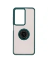Hurtownia GSM - Bizon Case Hybrid Ring Realme C75 4G / 14x 5G rauchig mit einem dunkelgrünen Rahmen - BIZ9570 - {ean13} - Hurt