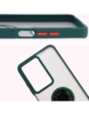 Hurtownia GSM - Bizon Case Hybrid Ring Realme C75 4G / 14x 5G rauchig mit einem dunkelgrünen Rahmen - BIZ9570 - {ean13} - Hurt