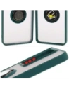 Hurtownia GSM - Bizon Case Hybrid Ring Realme C75 4G / 14x 5G rauchig mit einem dunkelgrünen Rahmen - BIZ9570 - {ean13} - Hurt