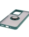 Hurtownia GSM - Bizon Case Hybrid Ring Realme C75 4G / 14x 5G rauchig mit einem dunkelgrünen Rahmen - BIZ9570 - {ean13} - Hurt