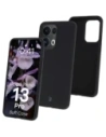Silikonowe etui Bizon Soft Case do Oppo Reno13 Pro czarne