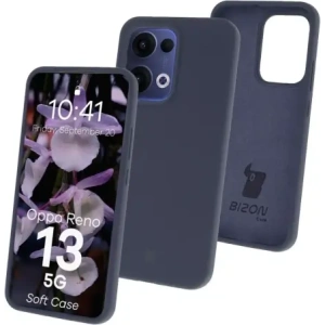 Hurtownia GSM - Silikonowe etui Bizon Soft Case do Oppo Reno13 ciemnoniebieskie - BIZ9574 - {ean13} - Hurt