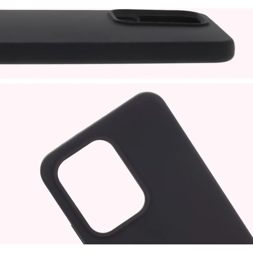 Silikonowe etui Bizon Soft Case do Oppo Reno13 czarne