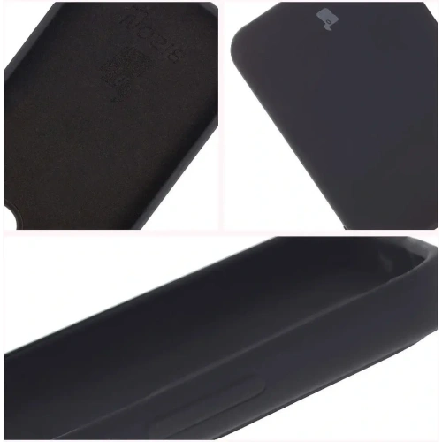 Silikonowe etui Bizon Soft Case do Oppo Reno13 czarne