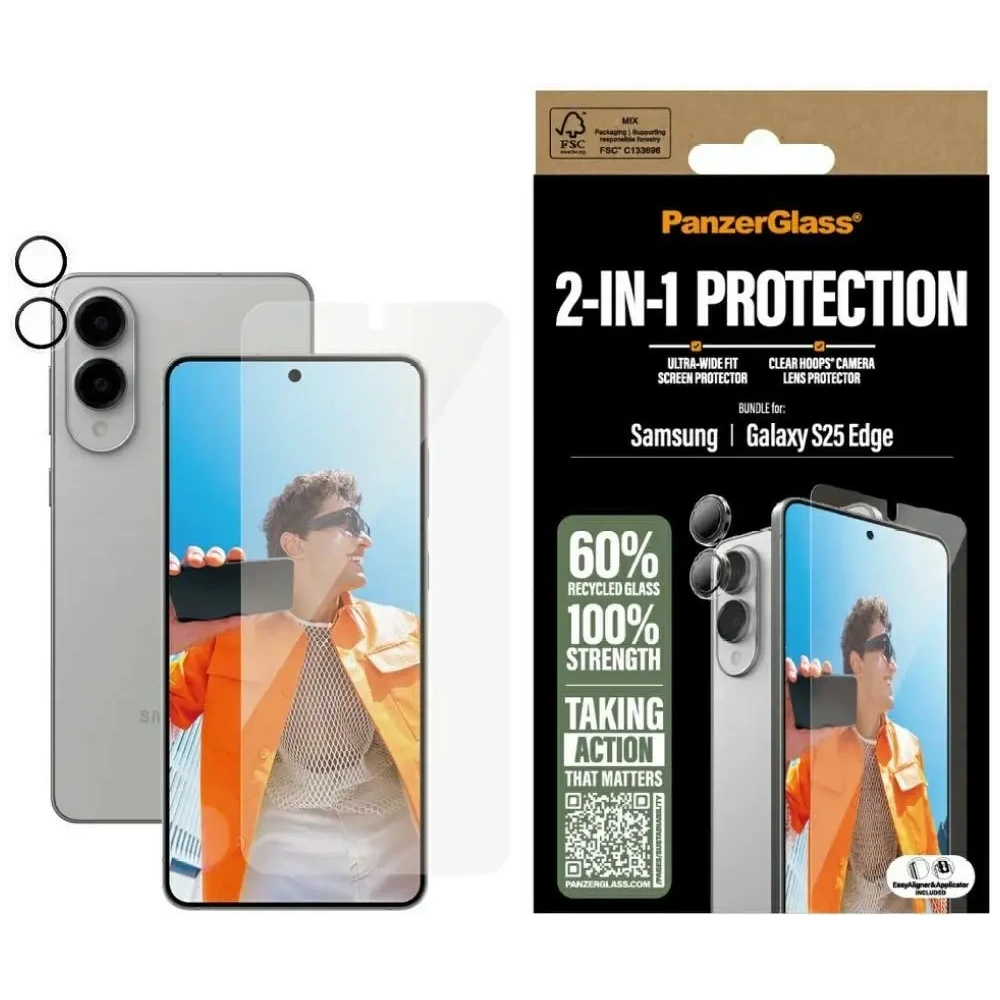 Hurtownia GSM - PanzerGlass Hoops+UWF 2v1 Set Samsung Galaxy S25 Edge - PZG1036 - {ean13} - Hurt