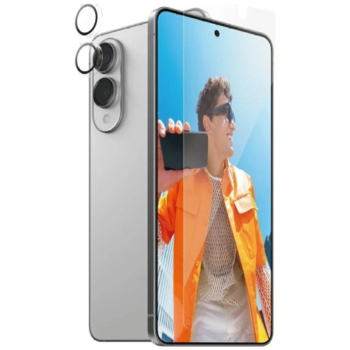 Zestaw ochronny 2w1 szkło hartowane + szkło na aparat PanzerGlass Hoops+UWF do Samsung Samsung Galaxy S25 Edge