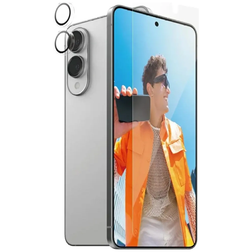 Hurtownia GSM - Zestaw ochronny 2w1 szkło hartowane + szkło na aparat PanzerGlass Hoops+UWF do Samsung Samsung Galaxy S25 Edge - PZG1036 - {ean13} - Hurt