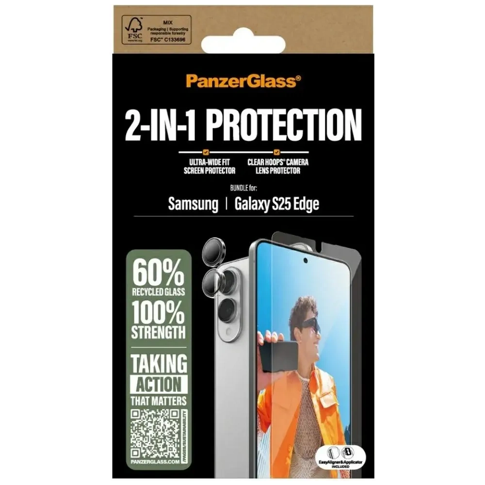 Hurtownia GSM - PanzerGlass Hoops+UWF 2v1 Set Samsung Galaxy S25 Edge - PZG1036 - {ean13} - Hurt