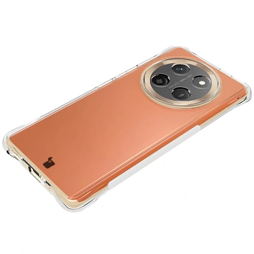 Etui + 2x folia na ekran Bizon Case Clear Pack do Honor Magic7 Lite