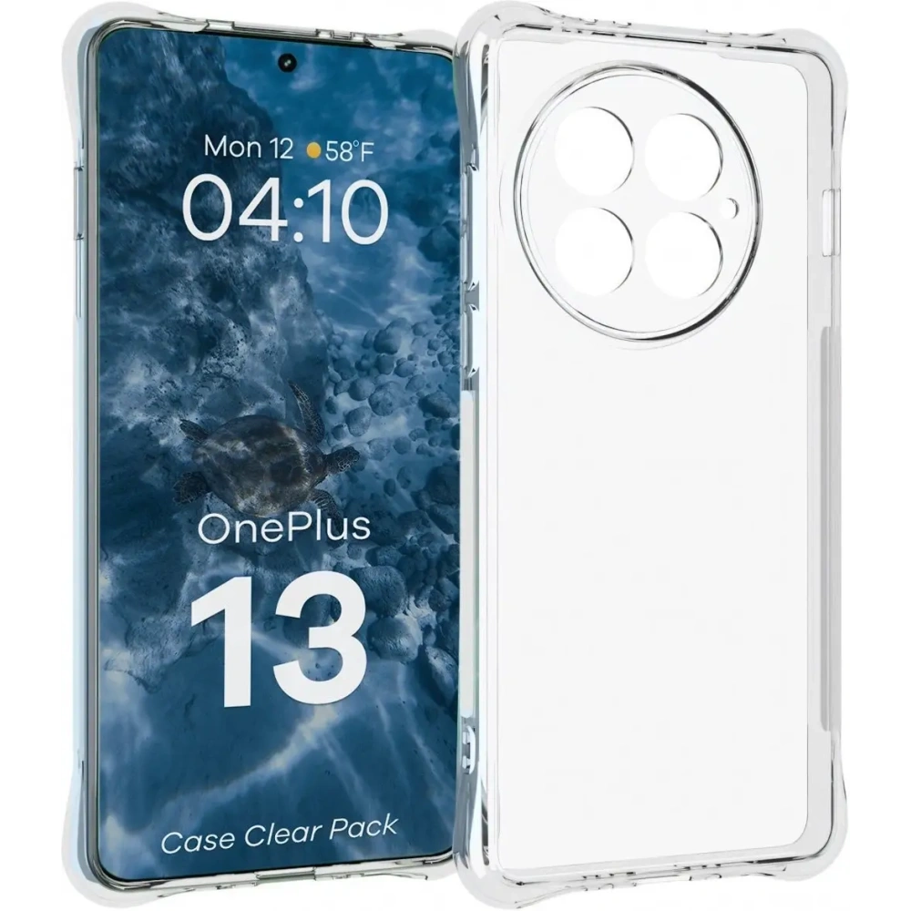 Wholesale Bizon Case Clear Pack flexible case + 2x screen film OnePlus 13 - BIZ9582 - {ean13} - Hurt