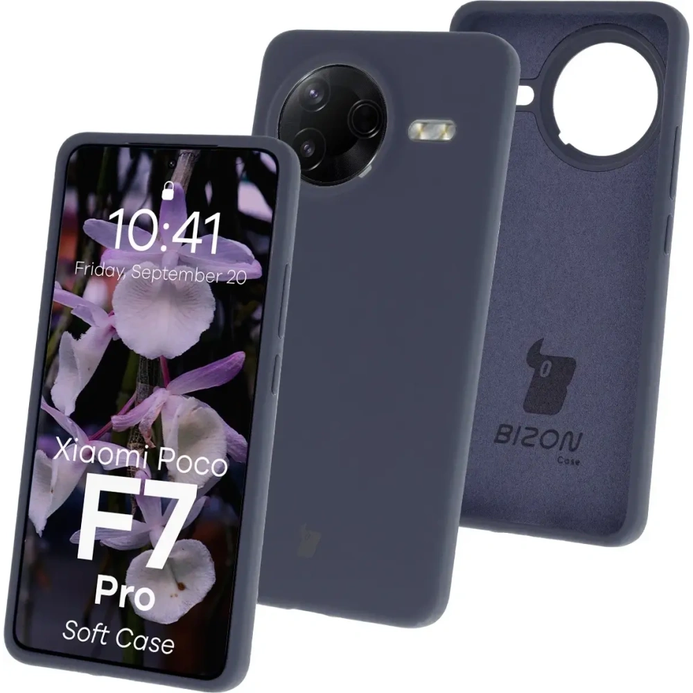 Hurtownia GSM - Bizon Soft Case Xiaomi POCO F7 Pro tmavě modrý - BIZ9585 - {ean13} - Hurt