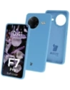 Husa moale Bizon pentru Xiaomi POCO F7 Pro albastră
