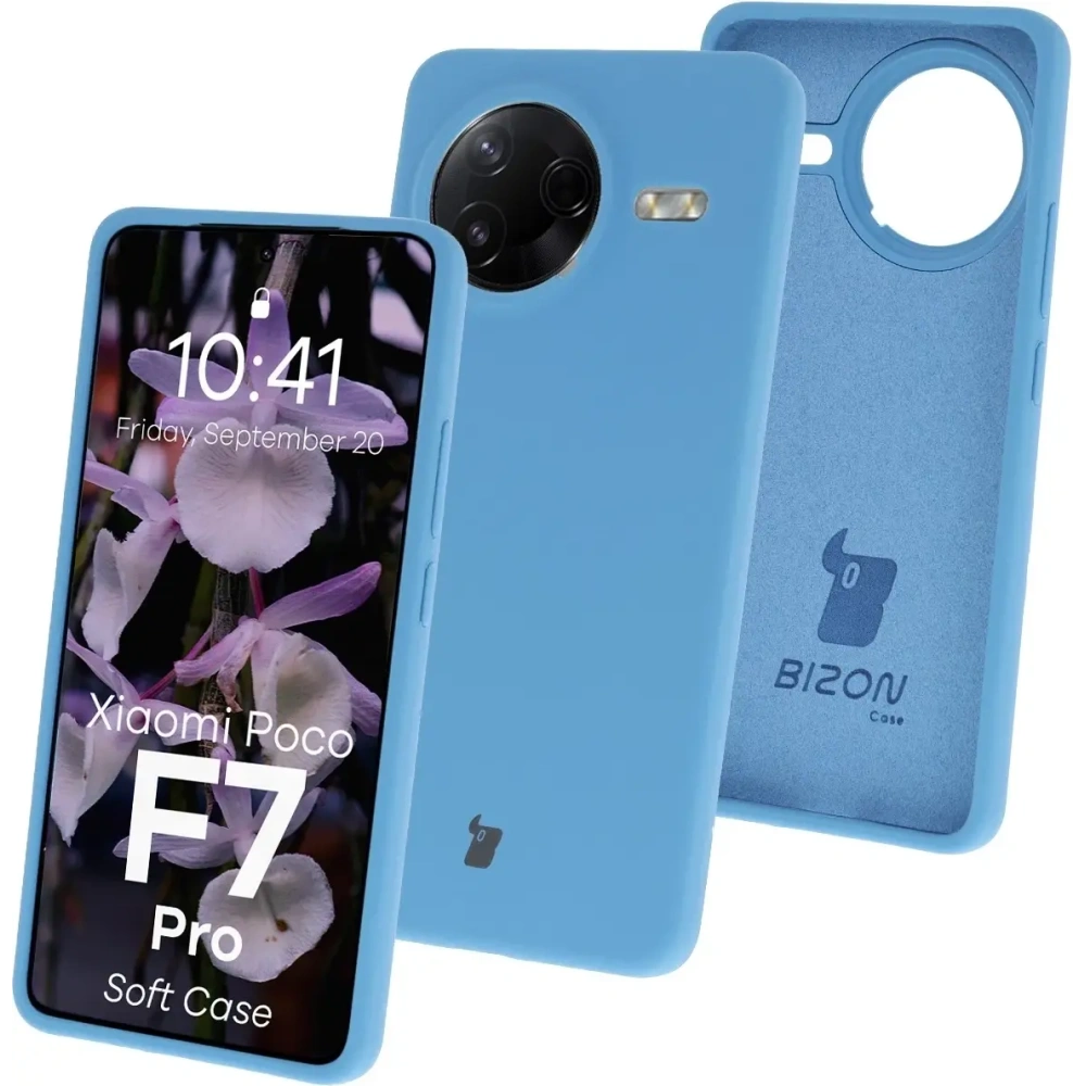 Hurtownia GSM - Bizon Soft Case Xiaomi POCO F7 Pro blau - BIZ9586 - {ean13} - Hurt