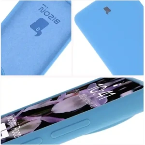 Hurtownia GSM - Silikonowe etui Bizon Soft Case do Xiaomi POCO F7 Pro niebieskie - BIZ9586 - {ean13} - Hurt