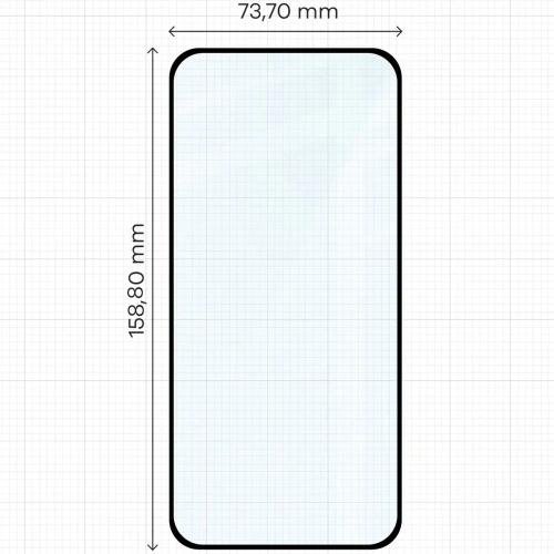 2x szkło na ekran + 1x na aparat Bizon Edge 3D Pack do Honor Magic7 Pro