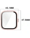 Hurtownia GSM - Bizon Case+Glass Hodinky Huawei Watch Fit 4 Pro saténově růžové - BIZ9591 - {ean13} - Hurt