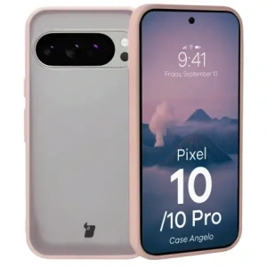 Hurtownia GSM - Bizon Case Angelo Google Pixel 10 / 10 Pro semi-transparent mit einem pinken Rahmen - BIZ9592 - {ean13} - Hurt