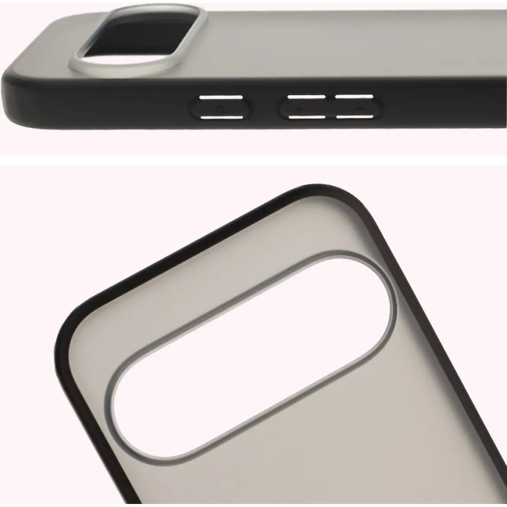 Hurtownia GSM - Etui Bizon Case Angelo do Google Pixel 10 / 10 Pro przydymione z czarną ramką - BIZ9594 - {ean13} - Hurt