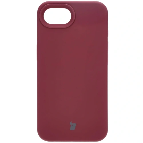 Silikonowe etui Bizon Soft Case do Apple iPhone 16e ciemnofioletowe