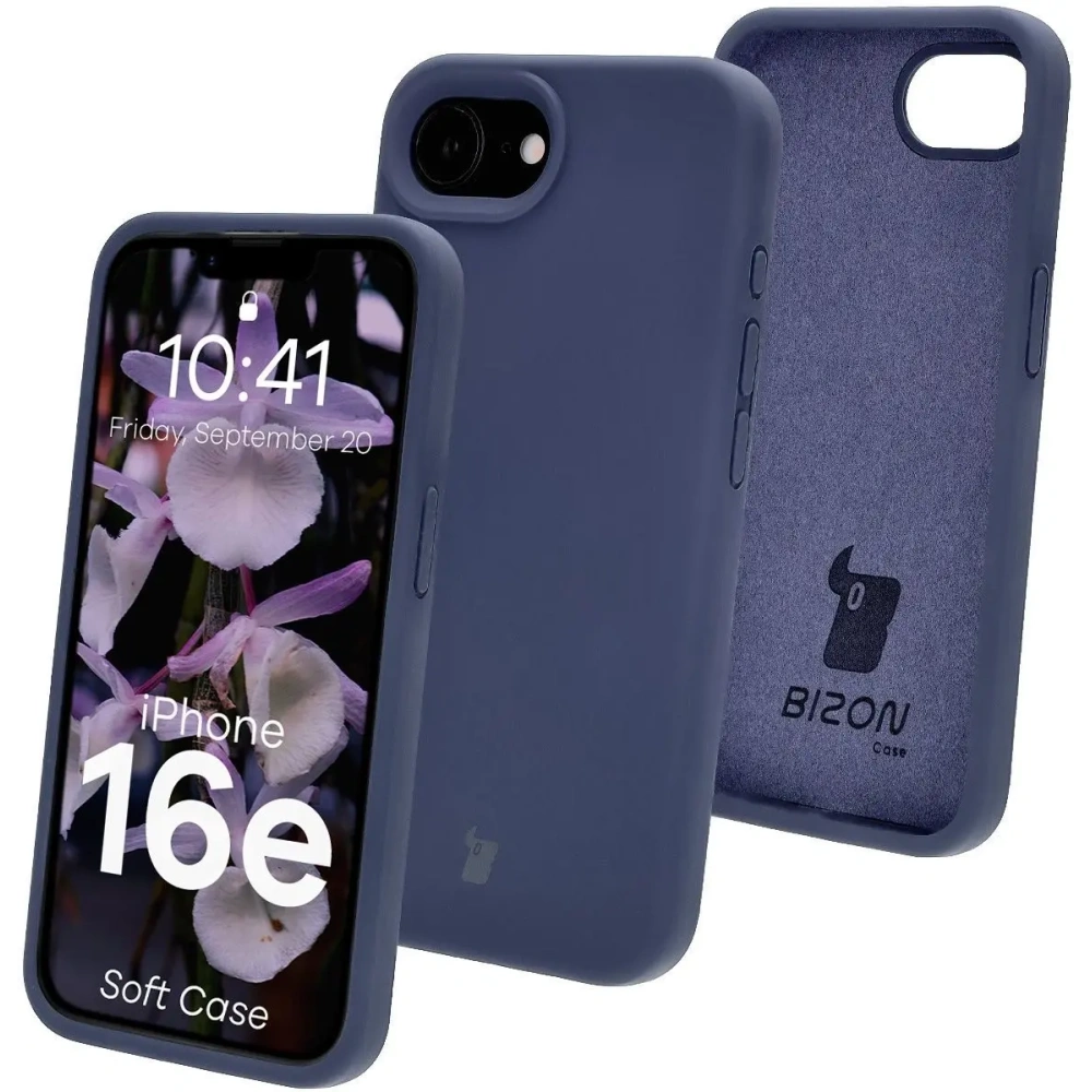 Hurtownia GSM - Bizon Soft Case Apple iPhone 16e tmavě modrý - BIZ9596 - {ean13} - Hurt