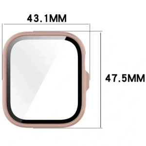 Hurtownia GSM - Etui ze szkłem do zegarka Bizon Case+Glass Watch do Huawei Watch Fit 4 Pro różowe - BIZ9599 - {ean13} - Hurt