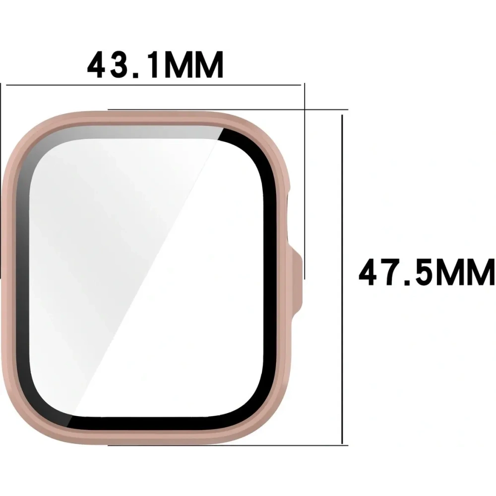 Hurtownia GSM - Bizon Case+Glass Hodinky Huawei Watch Fit 4 Pro růžové - BIZ9599 - {ean13} - Hurt