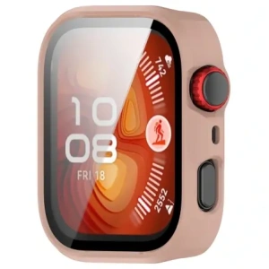 Hurtownia GSM - Etui ze szkłem do zegarka Bizon Case+Glass Watch do Huawei Watch Fit 4 Pro różowe - BIZ9599 - {ean13} - Hurt