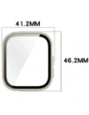 Hurtownia GSM - Bizon Case+Skleněný kryt pro hodinky Huawei Watch Fit 4 béžový - BIZ9600 - {ean13} - Hurt