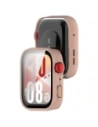 Bizon Case+Skleněné hodinky Huawei Watch Fit 4 růžové