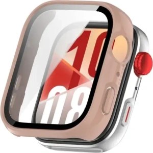 Hurtownia GSM - Etui ze szkłem do zegarka Bizon Case+Glass Watch do Huawei Watch Fit 4 różowe - BIZ9602 - {ean13} - Hurt