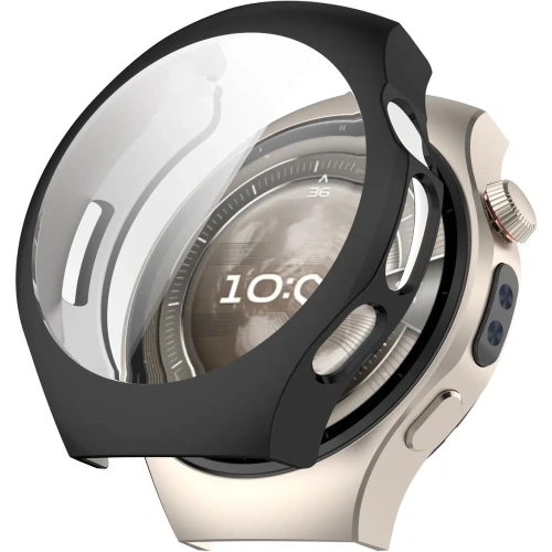 Etui z osłoną ekranu Bizon Case Watch Felipe do Huawei Watch 5 42mm czarne