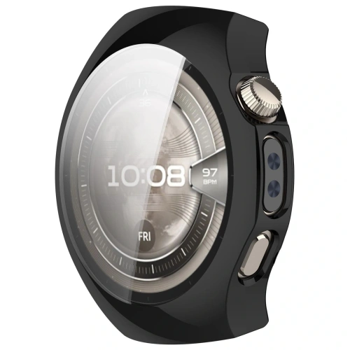 Etui z osłoną ekranu Bizon Case Watch Felipe do Huawei Watch 5 42mm czarne