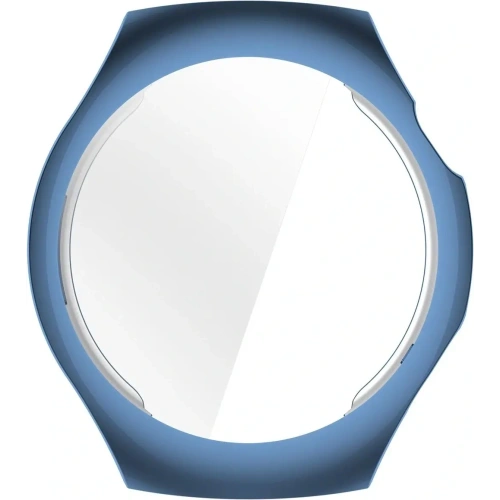 Etui z osłoną ekranu Bizon Case Watch Felipe do Huawei Watch 5 42mm niebieskie