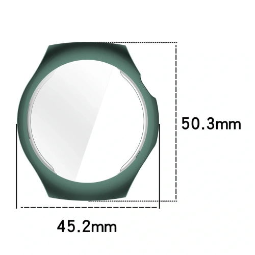 Etui z osłoną ekranu Bizon Case Watch Felipe do Huawei Watch 5 42mm zielone