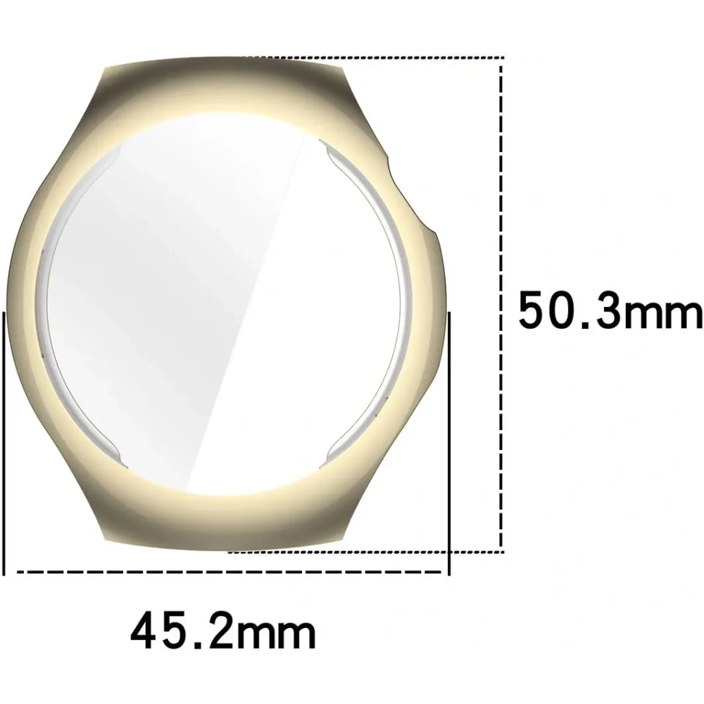 Hurtownia GSM - Etui z osłoną ekranu Bizon Case Watch Felipe do Huawei Watch 5 42mm złote - BIZ9608 - {ean13} - Hurt