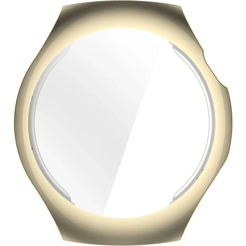 Etui z osłoną ekranu Bizon Case Watch Felipe do Huawei Watch 5 42mm złote