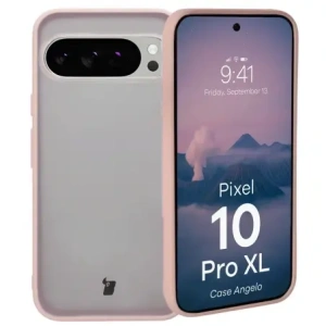 Hurtownia GSM - Bizon Case Angelo Google Pixel 10 Pro XL poloprůhledný s růžovým rámem - BIZ9609 - {ean13} - Hurt