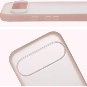 Hurtownia GSM - Bizon Case Angelo Google Pixel 10 Pro XL halbtransparent mit einem pinken Rahmen - BIZ9609 - {ean13} - Hurt