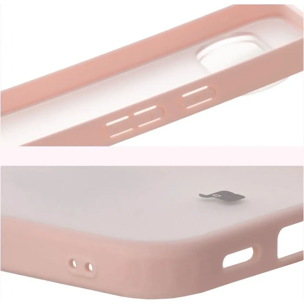 Hurtownia GSM - Etui Bizon Case Angelo do Google Pixel 10 Pro XL półprzezroczyste z różową ramką - BIZ9609 - {ean13} - Hurt