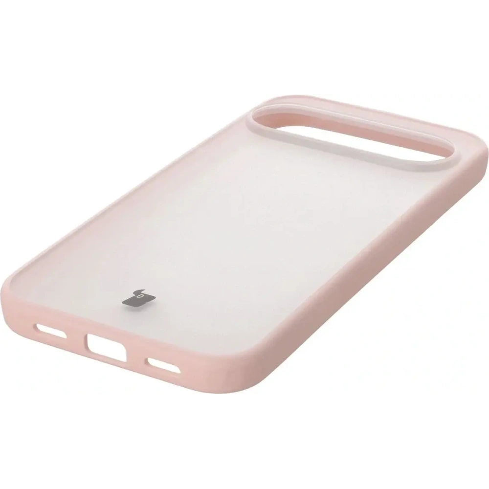 Hurtownia GSM - Etui Bizon Case Angelo do Google Pixel 10 Pro XL półprzezroczyste z różową ramką - BIZ9609 - {ean13} - Hurt
