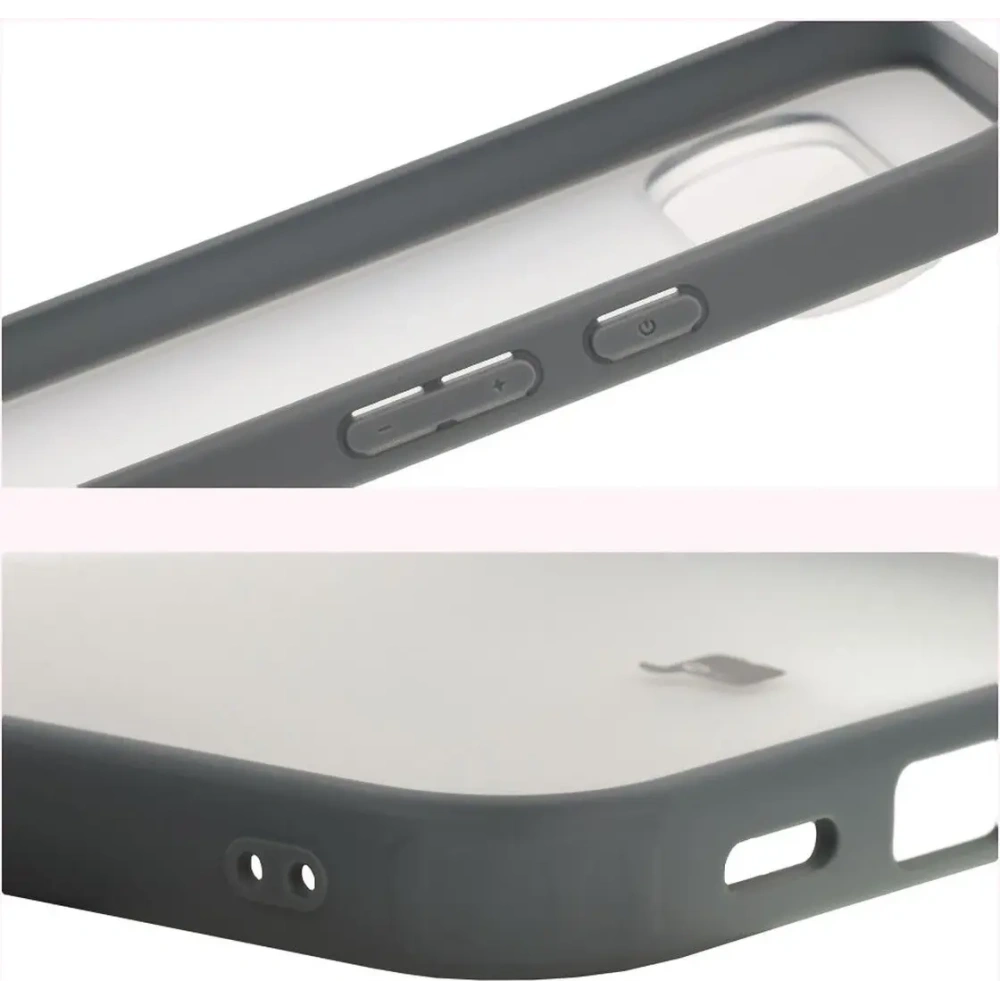 Hurtownia GSM - Etui Bizon Case Angelo do Google Pixel 10 Pro XL półprzezroczyste z szarą ramką - BIZ9610 - {ean13} - Hurt