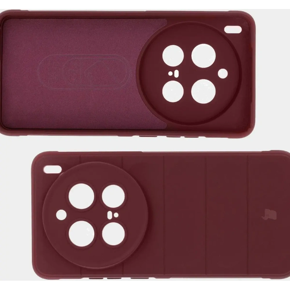 Hurtownia GSM - Pancerne etui Bizon Case Tur do Vivo X200 Pro burgundowe - BIZ9612 - {ean13} - Hurt